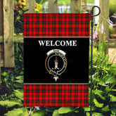 Clan Bain Tartan Crest Black Garden Flag HM34 Clan Bain Tartan Today